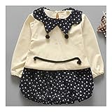 服　ファッション　ベビー　キッズ　子供　スカート　笑?　プリンセス　お姫様　紺　80