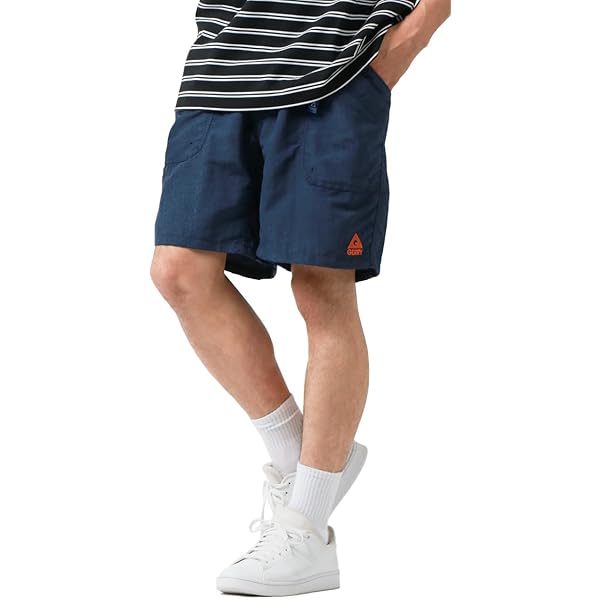 XESTA 撥水ショートパンツ L ネイビーブルー ヨリyori☆撥水フェス