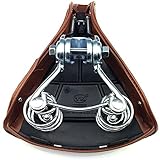 ブラウンヴィンテージ自転車シートサドルブラウン快適ソフトSpring Cruiser
