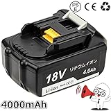 BL1840互換バッテリー 18v バッテリー4.0Ah マキタ互換バッテリー 4.0ah BL1830 BL1840 BL1850 BL1860 など対応 マキタ互換バッテリー18v マキタ bl1