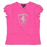フェラーリ (Ferrari) インファント ビッグスクデット グリッター Tシャツ PN (3-6ケ月)