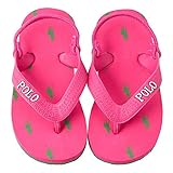 ポロ ラルフ ローレン キッズ サンダル バックストラップ CAMINO Toddler　ビーチサンダル ギフト 【993108T】 （サイズ：5、カラー：Fuchsia/Green） Polo Ra