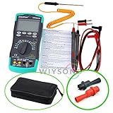 Wiysond HP-890CN HP890CN　6000 真有効値　デジタル マルチメータ （+テストクリップ） NCV DMM AC DC電圧計電流　抵抗　コンデンサ　テスター　バックライト付き
