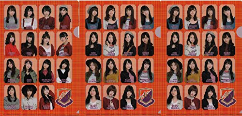 乃木坂46 2018年度福袋限定 クリアファイル3枚セット