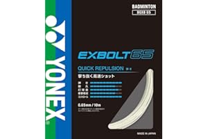 Yonex(ヨネックス) バドミントン ガッド バドミントン ガット エクスボルト65 BGXB65