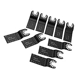 10個点セット ブレード カットソー マルチツール用 替刃 先端工具 ブラック