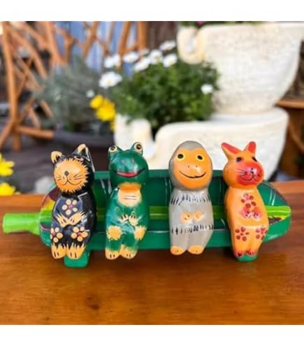 Amazon.co.jp: イカットハンガーシングルブラック ［100cm］木彫り