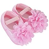 Matoen(TM)Toddler Kid Girl Chiffon Flower Elastic Band Shoes (11, Pink) by Matoen