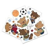 Lambs & Ivy Wee Rascals Wall Appliques Blue [並行輸入品]