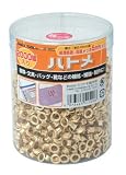 まとめ買い!!2個セット「ファミリーツール(FAMILY TOOL) ハトメ5mm 極薄鉄板・真鍮メッキ 2000組 51500」