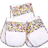 ベベオレ Bebe au Lait バープクロス ゲップ布 コットン100% よだれ拭き 1箱3枚入り ホットドット Hot Dots