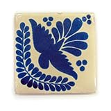 【B'stile】絵画のような壁タイル「メキシコタイル」CMT-D3（陶器質｜100mm角｜屋外壁/屋内壁用）1枚