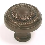 Top Knobs M961 Edwardian Collection 1.125 Inch Ribbon Cabinet Knob, Oil Rubbed Bronze Finish [並行輸入品]