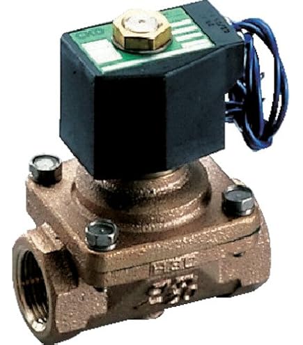 Amazon.co.jp: CKD パイロットキック式2ポート電磁弁（マルチ