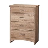 オーク調リビング家具 チェスト 【AC033693】