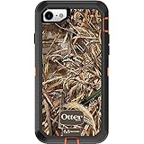 OtterBox ディフェンダーシリーズケース iPhone SE (第3世代&第2世代) & iPhone 8/7 (のみ - プラスではありません) - ケースのみ - 非小売パッケージ - Realtree Max 5HD (ブレイズオレンジ/ブラック/マックス 5デザイン)