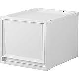 天馬(Tenma) 空間を豊かにする収納ケース フィッツケース FC40 Fits 省スペースにもピッタリな奥行40cmの収納ケース 日本製 アルミ補強板内蔵で積み重ねても頑丈 衣装ケース 収納ボックス 【色 ホワイト】 【サイズ FC40-3530