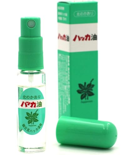 Amazon.co.jp: ハッカ油 北見 ハッカスプレーセット (本体10ml、詰替え