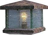 Maxim Lighting 48736CLET Deck Pier Mount Light, Earth Tone [並行輸入品]