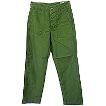 オアスロウ　ベイカーパンツ　オリーブ　カーキ　ファティーグパンツ orSlow オアスロウ ベイカー ファティーグ パンツ コットン 日本