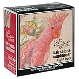 Light Mountain Natural Hair Color & Conditioner Light Red 4 oz (113 g) (Pack of 3) [並行輸入品]