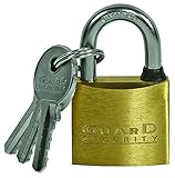 Guard Security 623 Solid Brass Padlock with 1-1/4-Inch Standard Shackle [並行輸入品]