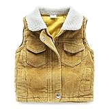 (チェリーレッド) CherryRed キッズ 子供服 女の子 男の子 ベスト 袖なし ベビーベスト秋冬 可愛い 120 ピンク