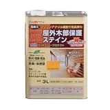 アトムハウスペイント 水性ウッドエバープロテクト(耐久ステイン) 3L ナチュラルブラウン