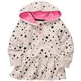 【並行輸入】Carter's(カーターズ) 女の子 長袖 フード付きＴシャツ チュニックＴシャツ 24m（90サイズ）