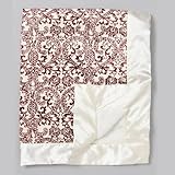 My Blankee Pineapple-Cream Satin Baby Blanket 30 X 34. (Made in U.S.A.) by My Blankee