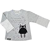 【綿100％】2017年 春物 UZUCHAT ウズチャット レイヤード風 長袖Ｔシャツ UZULAND ウズランド グレー◇90cm
