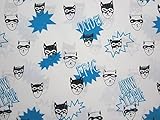 Cat Capers Blue 100% Polyester (FLAT SHEET ONLY) Size FULL Boys Girls Kids Bedding [並行輸入品]