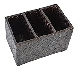 パンダン収納ボックス ダークブラウン 30-78DBR