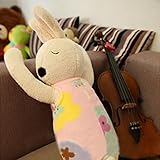 桜の雪 かわいい 赤ちゃん 添い寝 ウサギ ぬいぐるみ 寝かしつけ用おもちゃ 75cm (花の服)