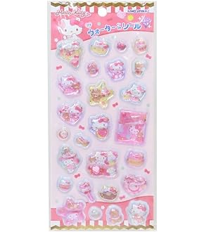 おはじきシール　ハローキティ　HELLO KITTY　シール　キティ おはじきシールフレーク サンリオキャラクターズ ハローキティ2