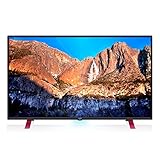 UPQ 50型ワイド LEDバックライト搭載4K対応液晶モニター Q-display 4K50X NR （ネイビー・アンド・レッド）