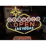 ネオンサイン ラスベガス オープン LASVEGAS OPEN ネオン管 ネオンライト 店舗照明 ガレージ アメリカン雑貨