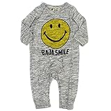 BAJA　SMILE スマイルロンパース グレー(13) 70