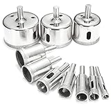 ダイヤモンド コアドリル 大 ビット 8～50mm 10個 タイル大理石