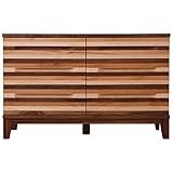 大川家具 天然木ミックス材 幅119高さ76ワイドチェスト SNJ-3720002 代引不可