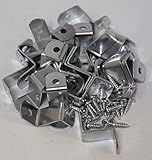 3 / 4 "オフセットクリップ100個パックwith Screws