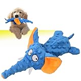 犬おもちゃ 犬噛むおもちゃ 音のでる玩具 運動不足 歯磨き/清潔 ストレス解消 壊れにくい 犬遊び (ブルー)