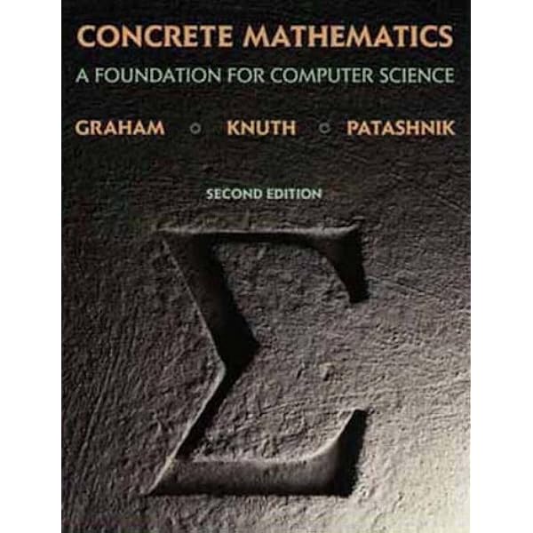 Amazon | Concrete Mathematics: A Foundation for Computer Science