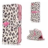 UNEXTATI iPhone 7 ケース 高品質 PUレザー 手帳型ケース 保護カバー カード収納 液晶保護 防塵 Apple iPhone7 用 Case Cover (P11 ピンク)