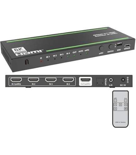 Amazon | DAIAD HDMI eARC ARC オーディオ 変換アダプター 音声分離