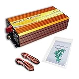 ECO-worthy 1500W オフ グリッド 正弦波 インバーター DC 24V から AC 110V ソーラーパネル システム