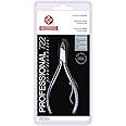 Mundial Professional Cuticle Nipper with Full Jaw 722-PR Stainless Steel Short Handle