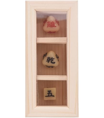 Amazon | 3個セット 易占い サイコロ 易経 八面体 ダイス 周易 八卦