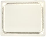 High Quality 15 X 12 inch Almond Border Surface Saver Tempered Glass Cutting Board, 81512AB