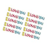 Flameer 樹脂　装飾　I Love You　マイクロ景観置物　3個　ミニチュア　ドールハウス　盆栽　DIY　インテリア　ケーキ